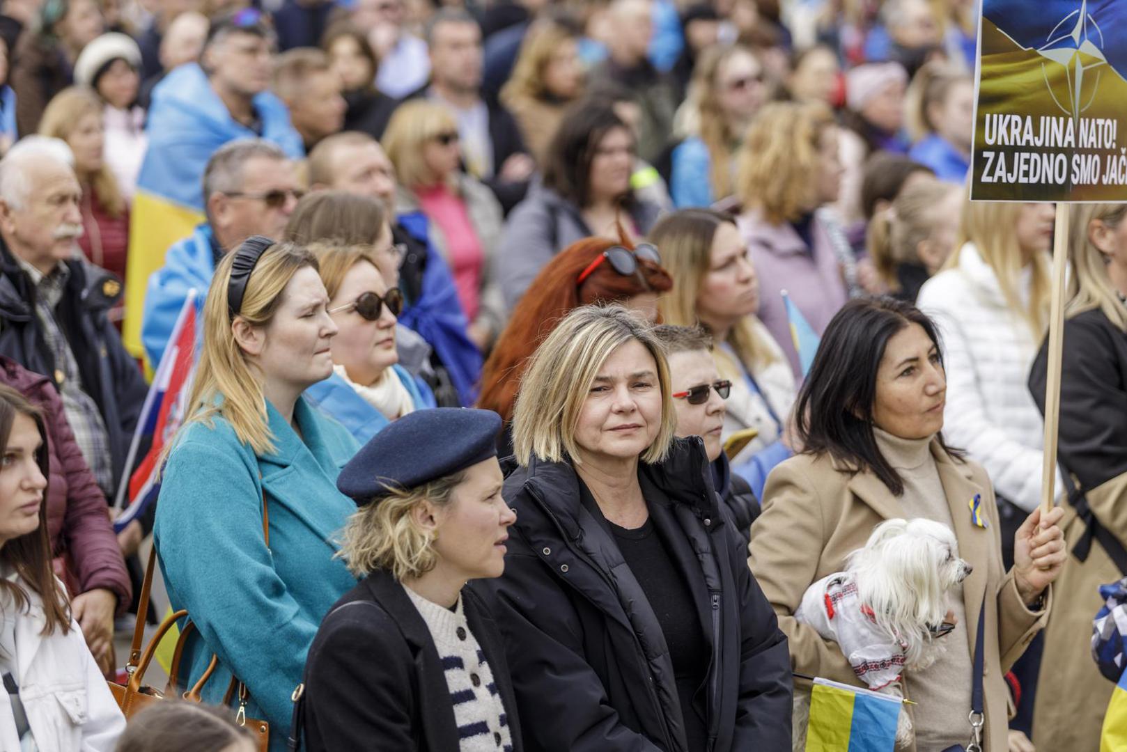 U tome je treba podržati, poruka je subotnjeg skupa podrške za Ukrajinu u Zagrebu.