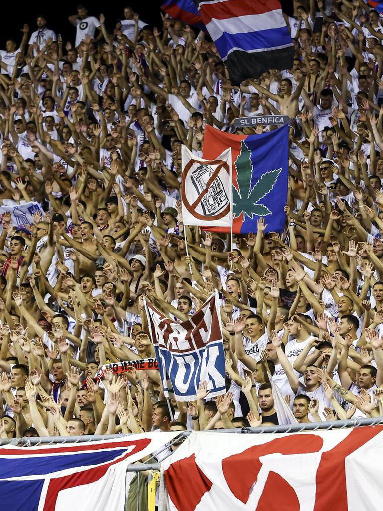 Hrvatski nogometni klub Hajduk Split, HNK Hajduk Split Flag Waves