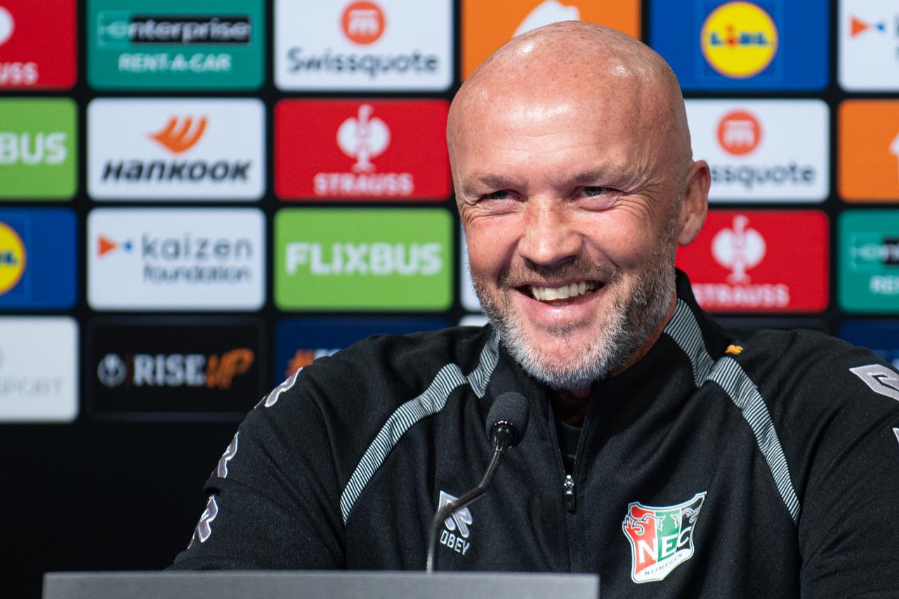 Konferencija za medije N.E.C.-a uoči treće utakmice UEFA Europa lige GNK Dinamo - N.E.C.