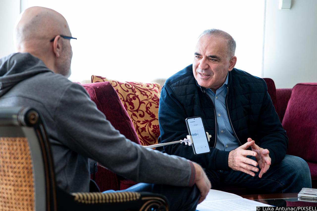 Zagreb: Šahist Gari Kasparov