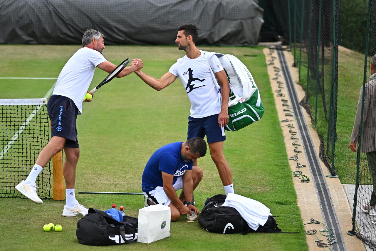 Wimbledon - Practises