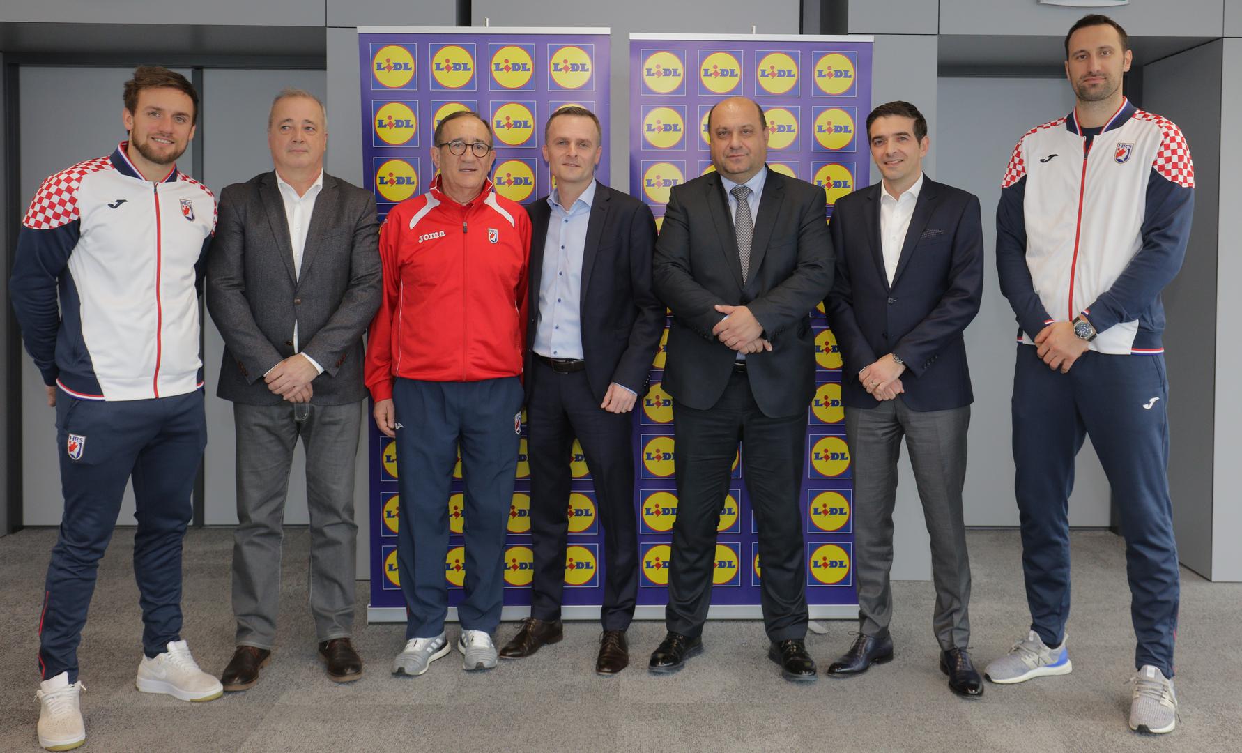Luka Cindrić, Damir Poljak (HRS), Lino Červar, Boris Lozić (Lidl Hrvatska), Tomislav Grahovac (HRS), Bojan Vuković (Lidl Hrvatska