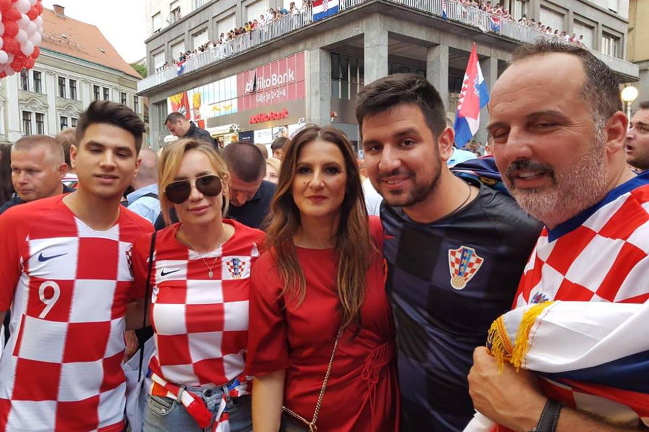 Tony Cetinski u društvu obitelji Dalić