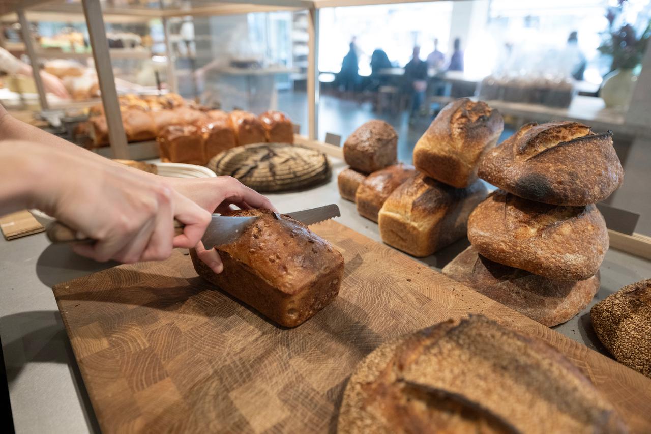 Sourdough bread bakery