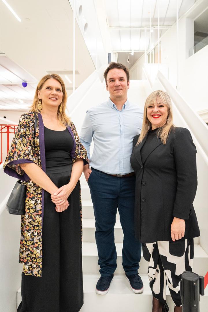 Dina Busić, Andrej Fric i Nataša Popović