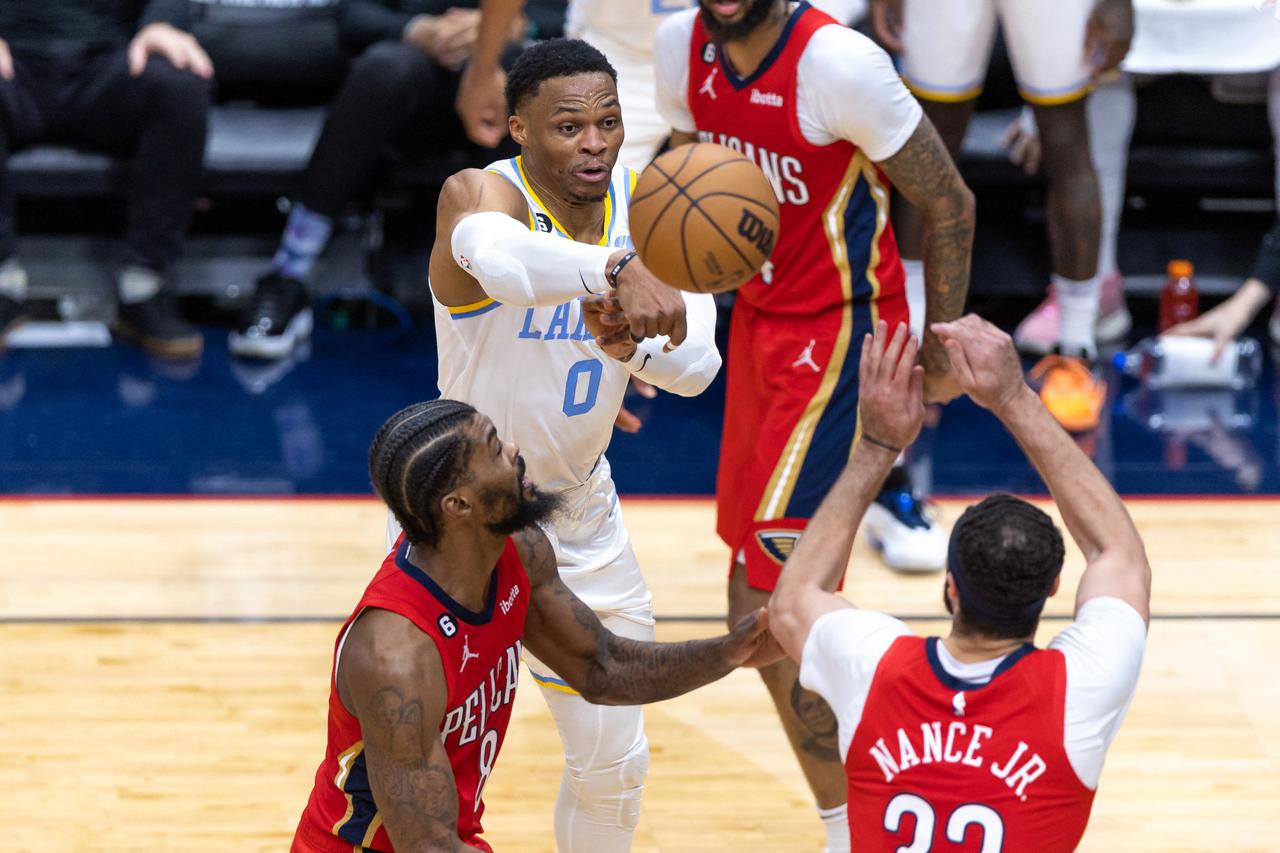 NBA: Los Angeles Lakers at New Orleans Pelicans