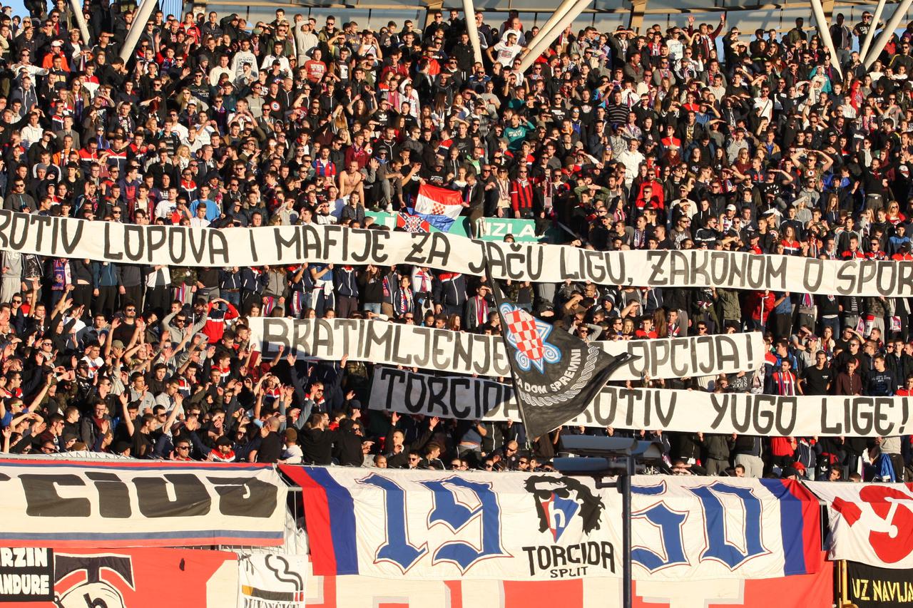 17.12.2016., Split - Utakmica 20. Kola MAXtv Prve lige u Poljudu izmedju HNK Hajduk i GNK Dinamo. Photo: Ivo Cagalj/PIXSELL