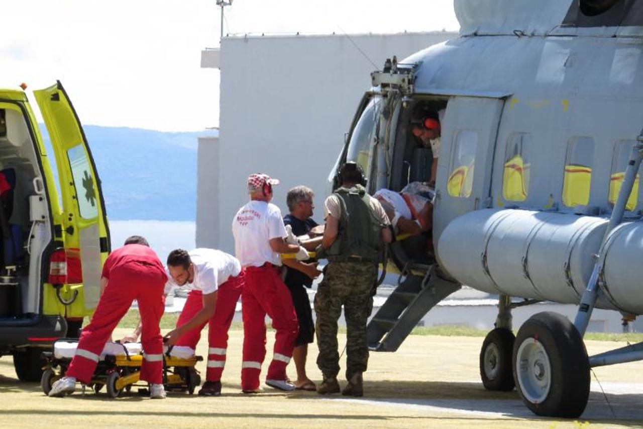 Slovenac pao s bicikla na Šolti i teško se ozlijedio