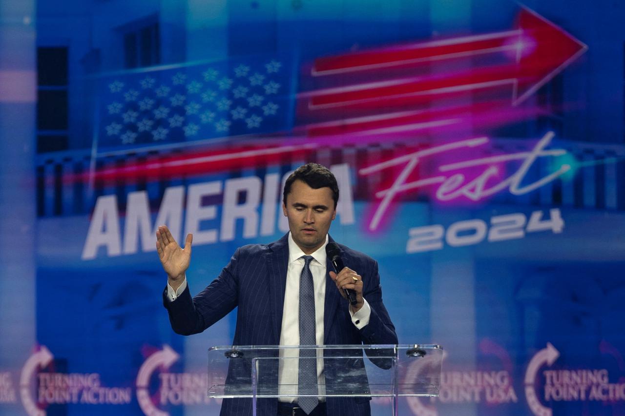 FILE PHOTO: AmericaFest 2024 conference sponsored by conservative group Turning Point in Phoenix