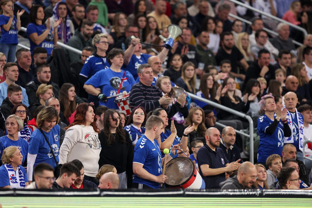 Susret 12. kola Lige prvaka između rukometaša Zagreba i Kolstada