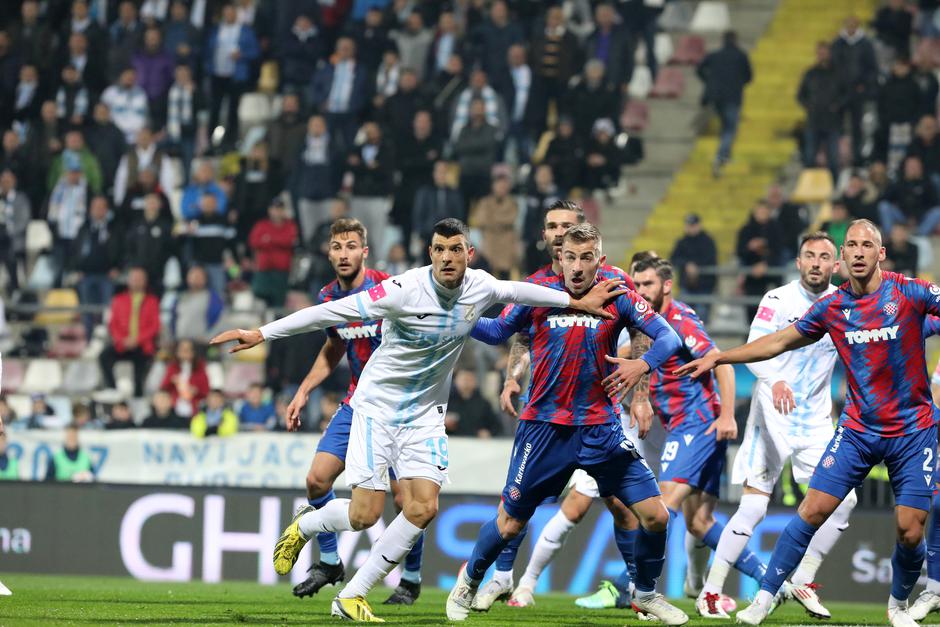 Rijeka: Hajduk svladao Rijeku golom u 98. minuti