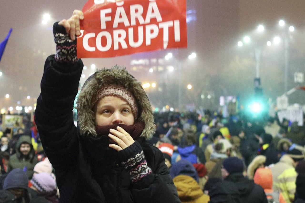 Prosvjedi protiv rumunjske vlade