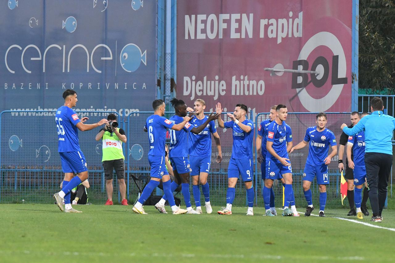 Koprivnica: NK Slaven Belupo i NK Varaždin u 11. kolu Prve HNL