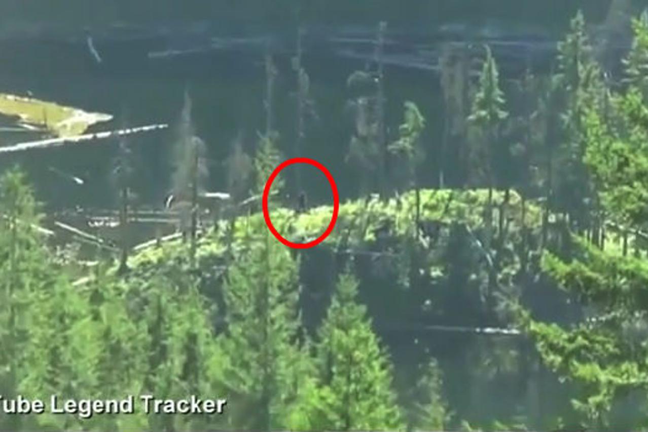 Kanađanin u šumi snimio Bigfoota?