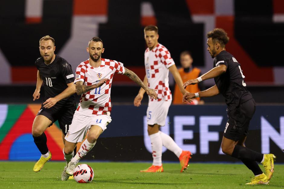 Susret Hrvatske i Danske u 5. kolu Lige nacija