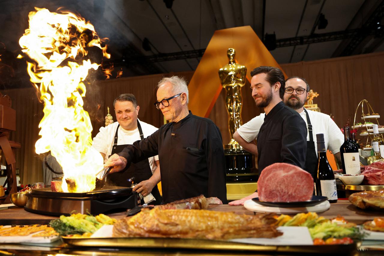 Media preview of food, beverages and decor for Governors Ball, ahead of 98th Oscars, in Los Angeles