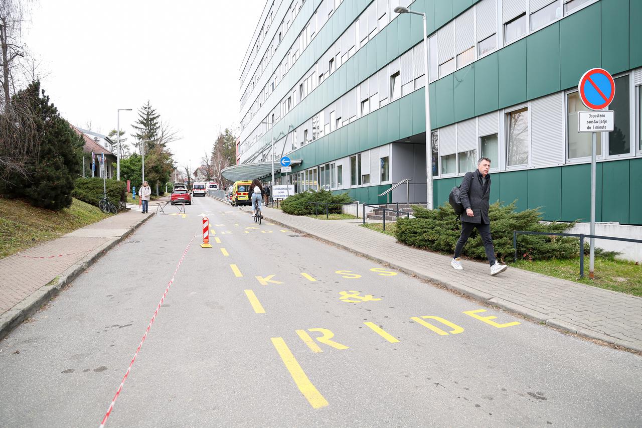 Zagreb: Kiss & Ride parking na KBC Rebru
