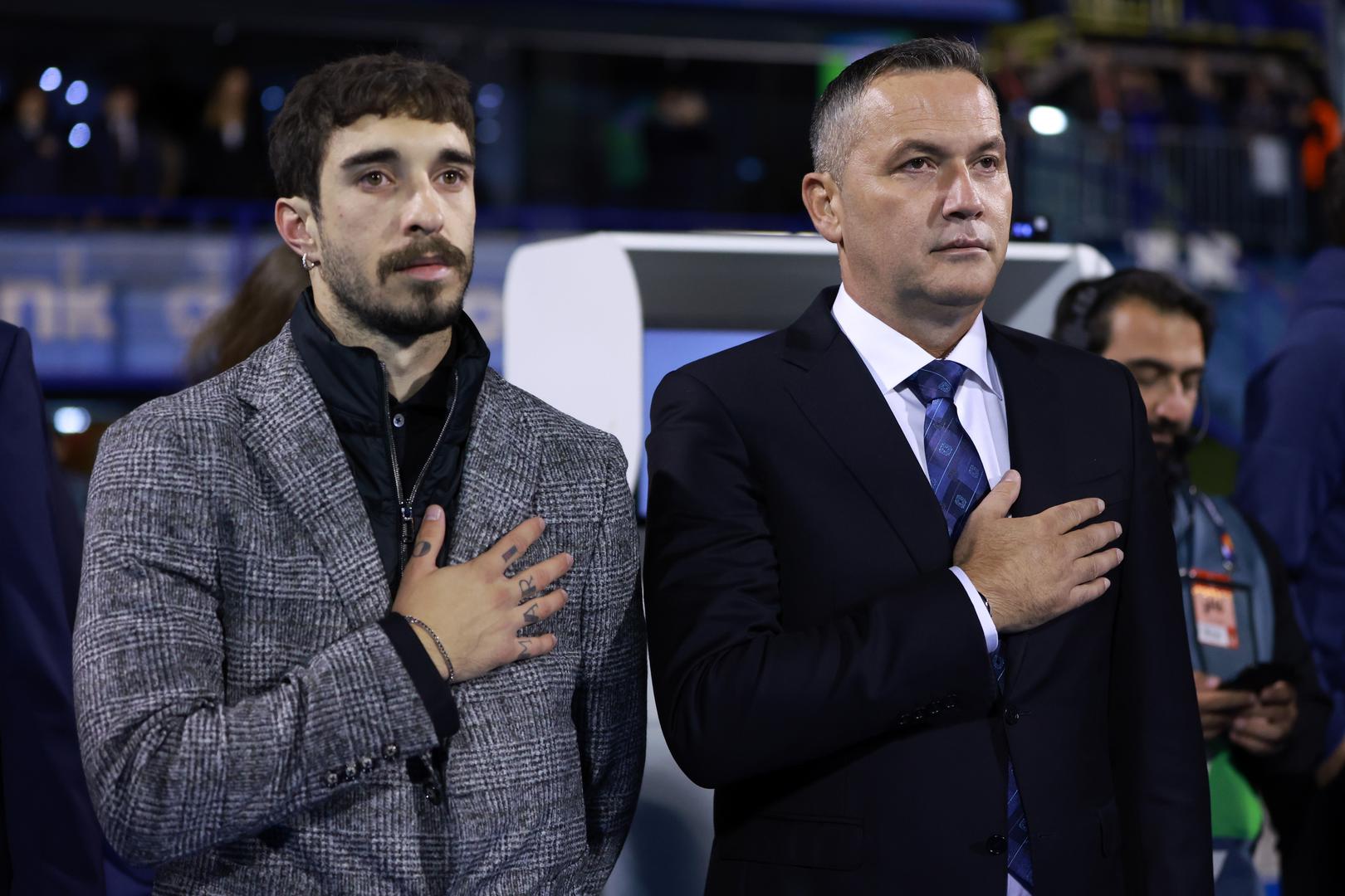 Od 72. minute utakmice umjesto Pranjića ušao je Šime Vrsaljko (32), koji je ove godine imenovan ambasadorom HNS-a. "Prema dogovoru s predsjednikom Kustićem, Vrsaljko će biti angažiran kao ambasador Saveza te će u toj funkciji predstavljati HNS na događajima u Hrvatskoj i inozemstvu te će davati podršku različitim projektima, programima, inicijativama i aktivnostima HNS-a", priopćeno je ranije ove godine.