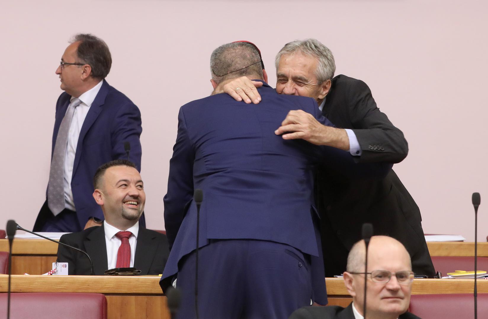 16.05.2024., Zagreb - Prvo zasjedanje Hrvatskog sabora u 11. sazivu. Miro Bulj Photo: Robert Anic/PIXSELL