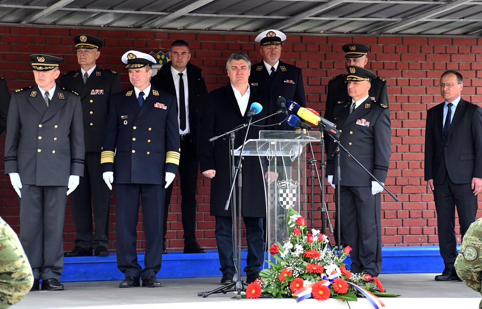 Požega: Predsjednik Milanović na svečanoj prisezi 34. naraštaja ročnika na dragovoljnom vojnom osposobljavanju 