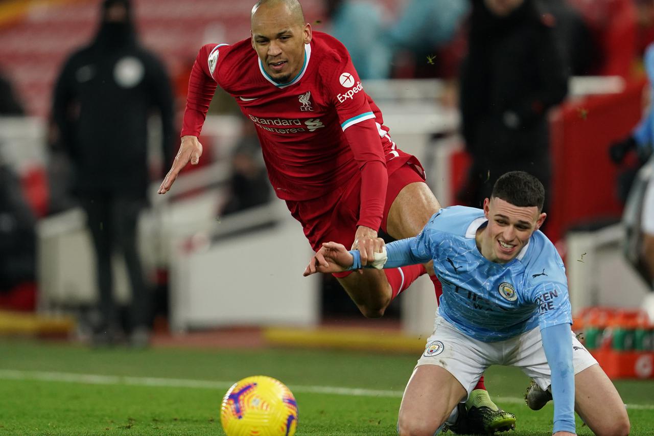 Liverpool v Manchester City - Premier League - Anfield