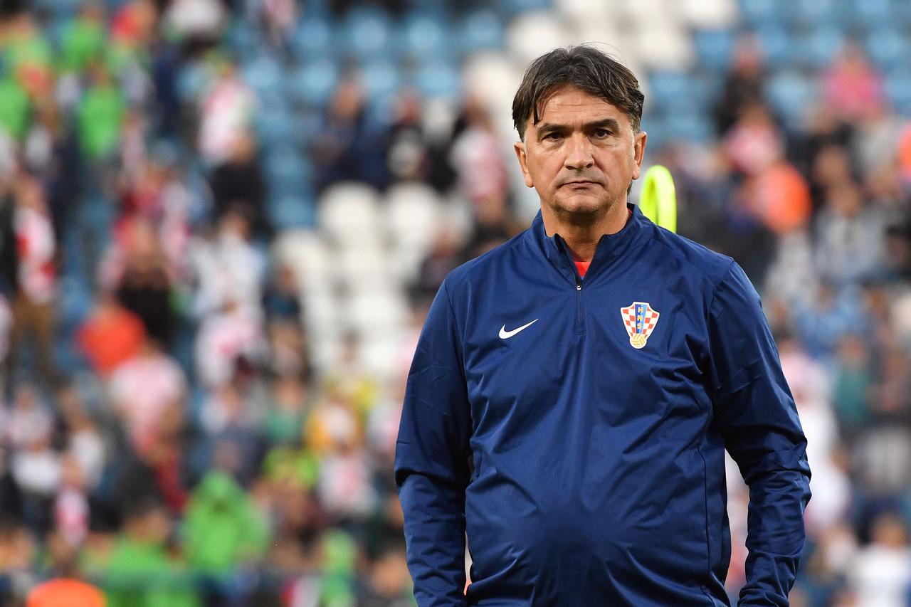 Varaždin: Trening hrvatske nogometne reprezentacije