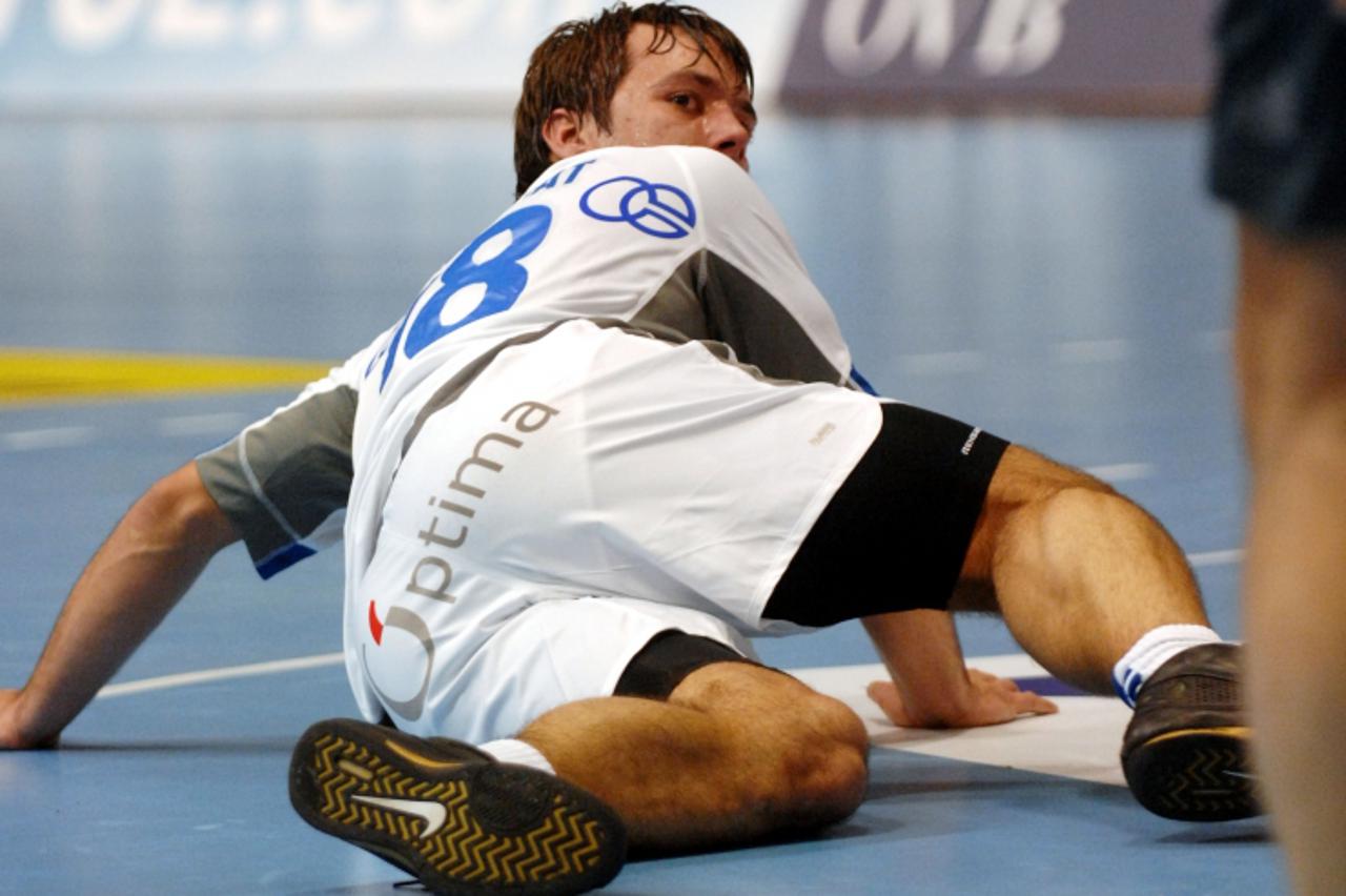 \'sport......zagreb.....14.02.2009. liga prvaka: zagreb croatia osiguranje - chambery  zlatko horvat  Photo: Renato Brandjolica/vecernji list\'