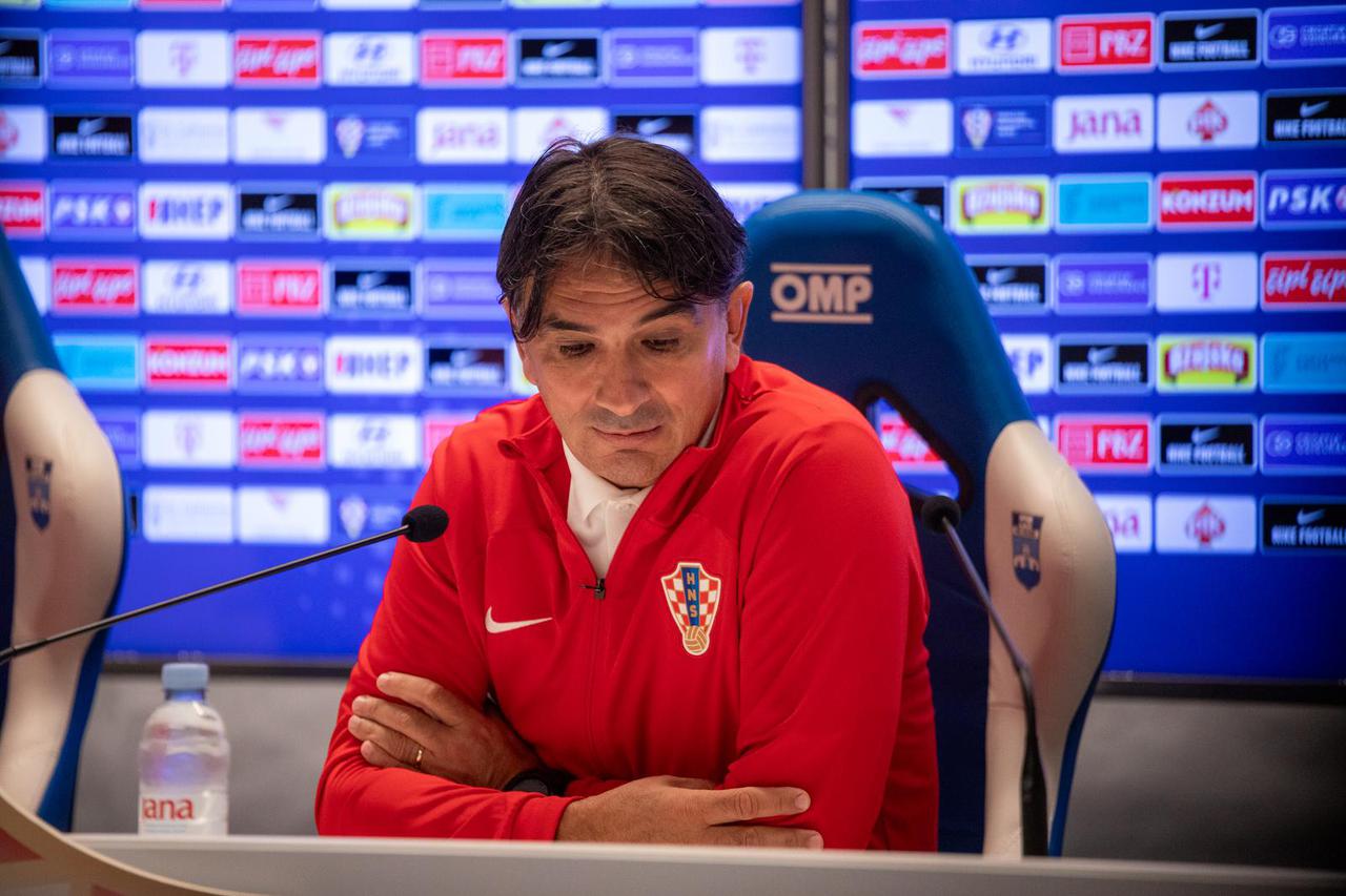 Osijek: Izbornik Zlatko Dalić održao je konferenciju za medije