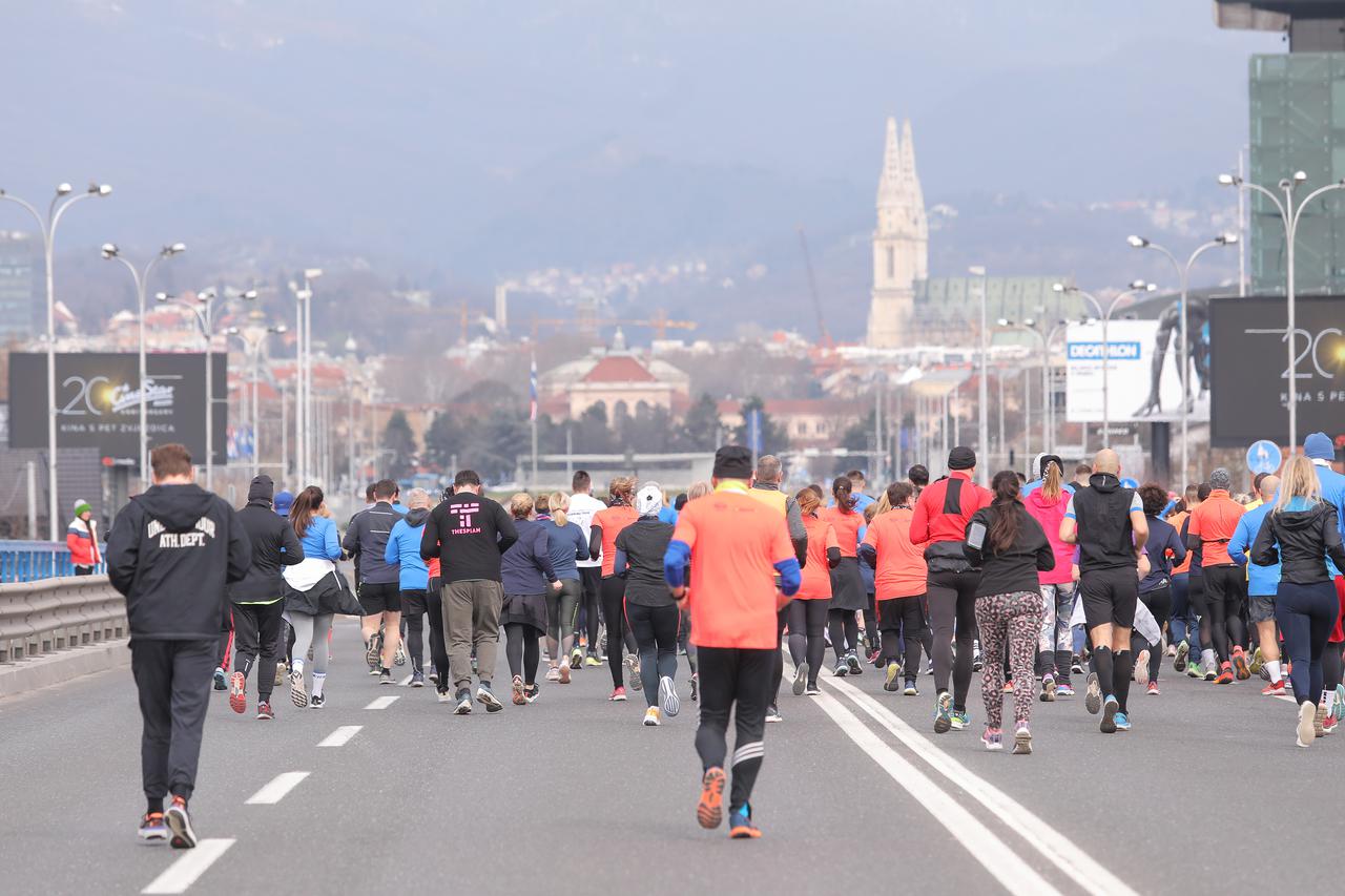 Zagreb: Održana je tradicionalna atletska utrka 'Holjevka' 
