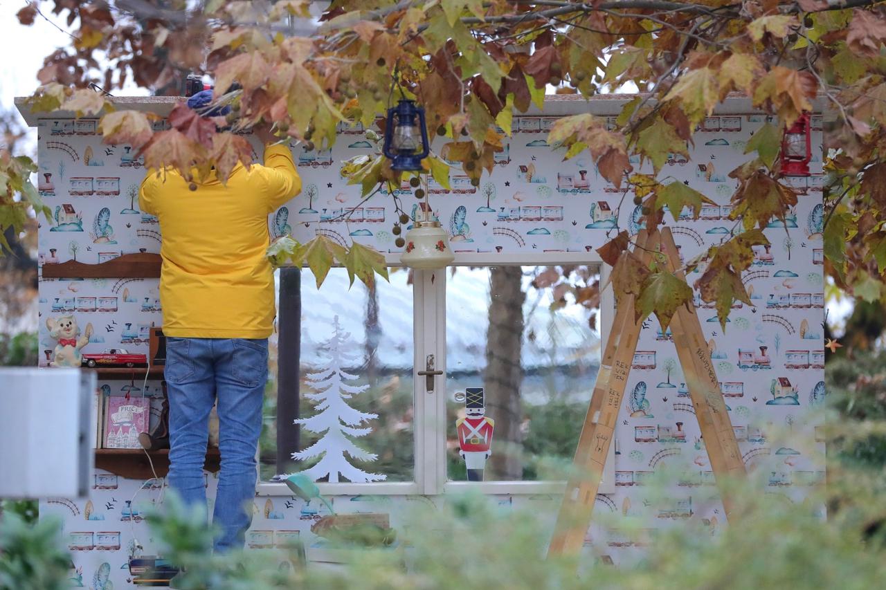 Na Gornjem gradu počele pripreme za Advent u Zagrebu