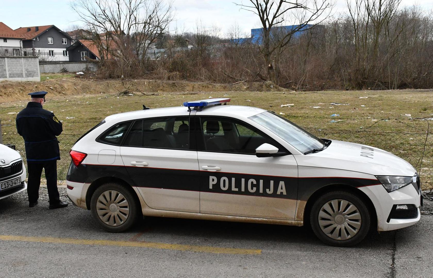 13.02.2025., Kalesija - Dvostruko ubojstvo u obiteljskom stanu u Kalesiji. Muskarac ubio suprugu (37) i sina (13). Photo: Ivica Galovic/PIXSELL