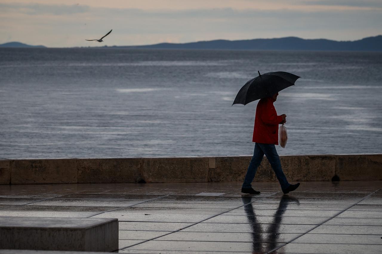 Kišno jutro u Splitu