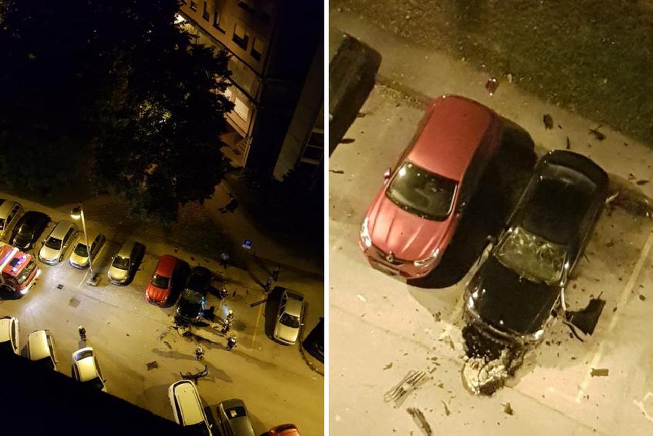 Eksplozija automobila u Dugavama