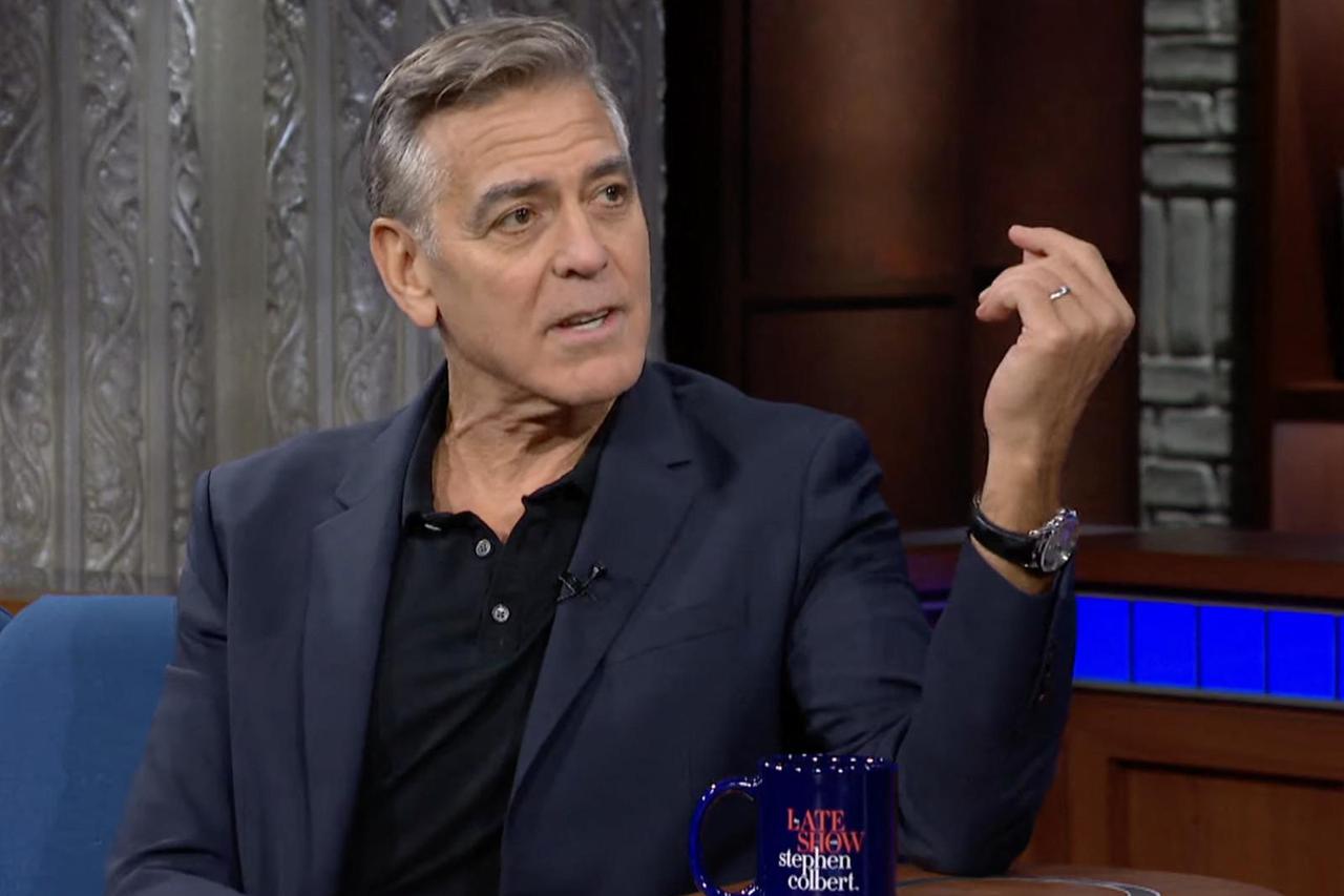 George Clooney parle de sa nouvelle pièce de Broadway au Late Show