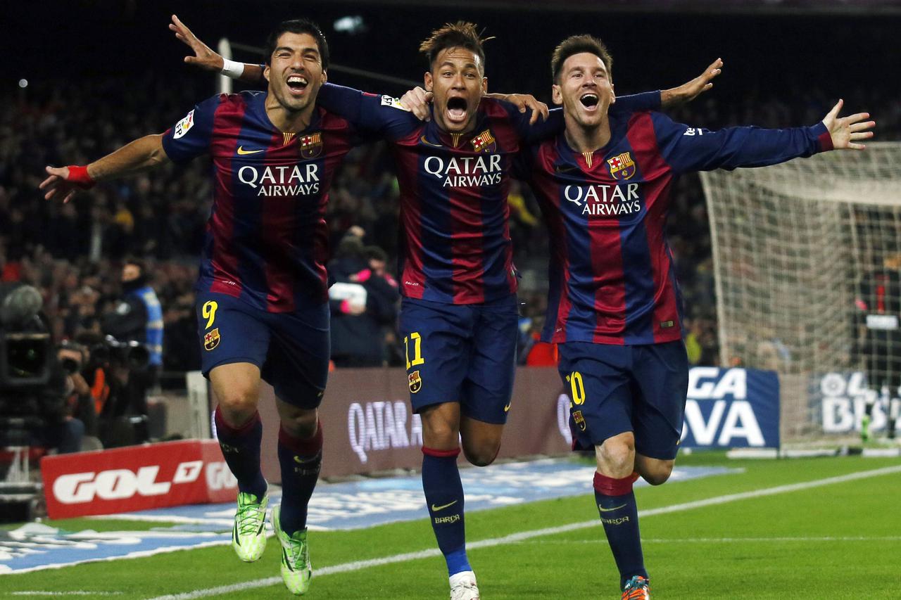 Suarez, Neymar, Messi