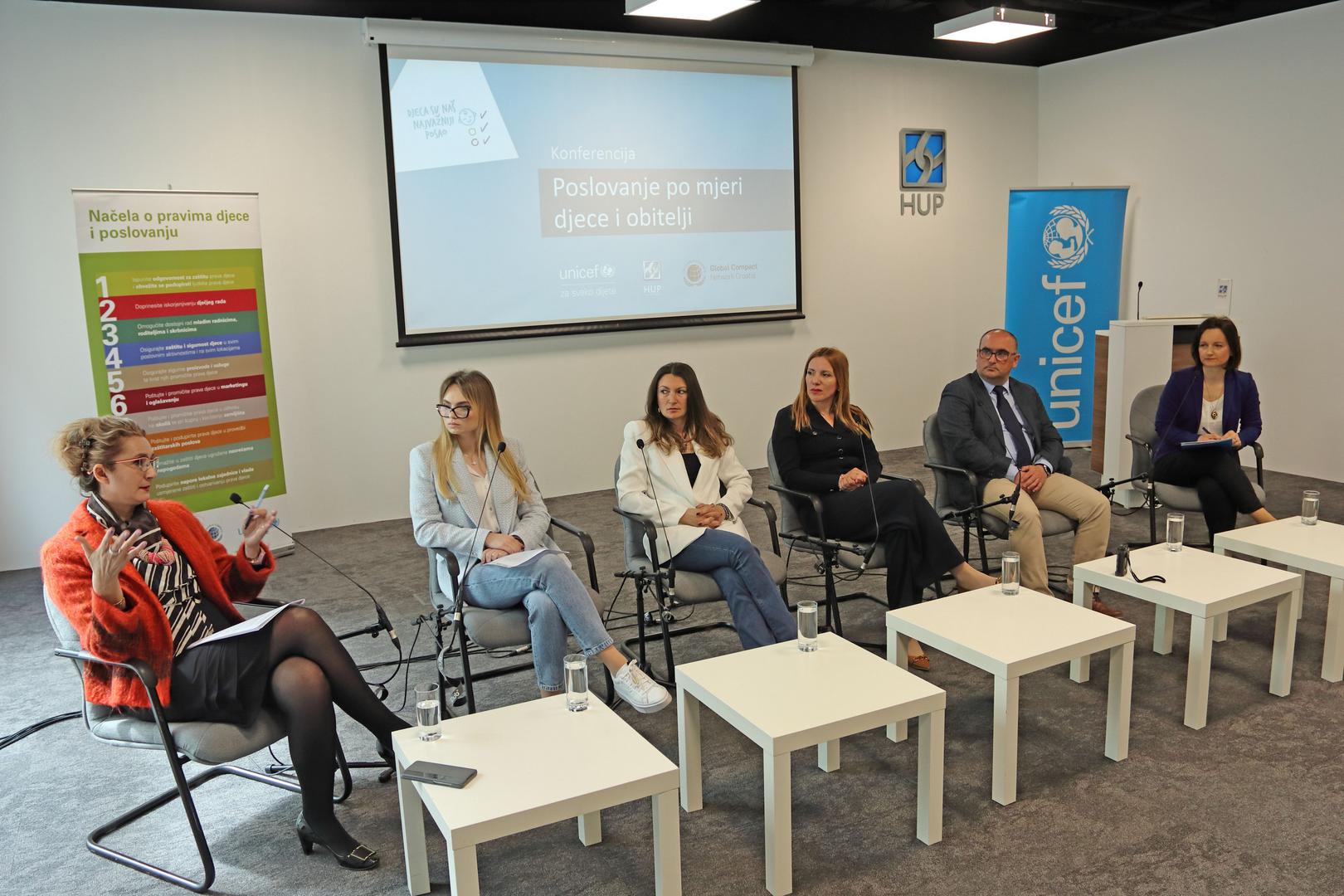 Višnja Ljubičić - pravobraniteljica za ravnopravnost spolova; Nina Topić - UNICEF-ova mlada ambasadorica za prava djece i mladih; Nataša Margetić Lukić – Poslovna inteligencija; Nives Polovina Barun - Waves komunikacije; Vjekoslav Golubović – HT; Diana Kobas Dešković - Mamforce