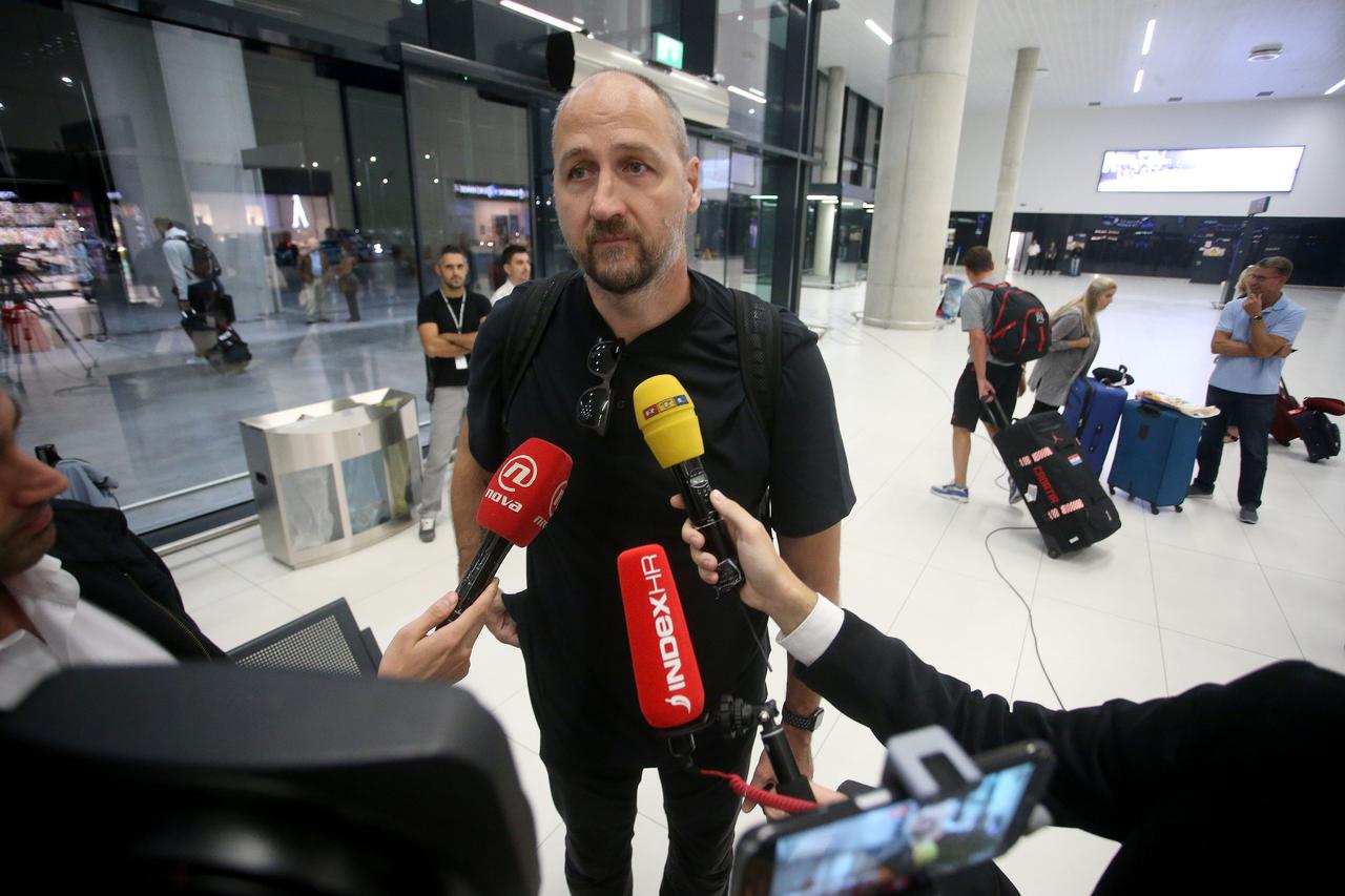 Hrvatski košarkaši vratili se kući