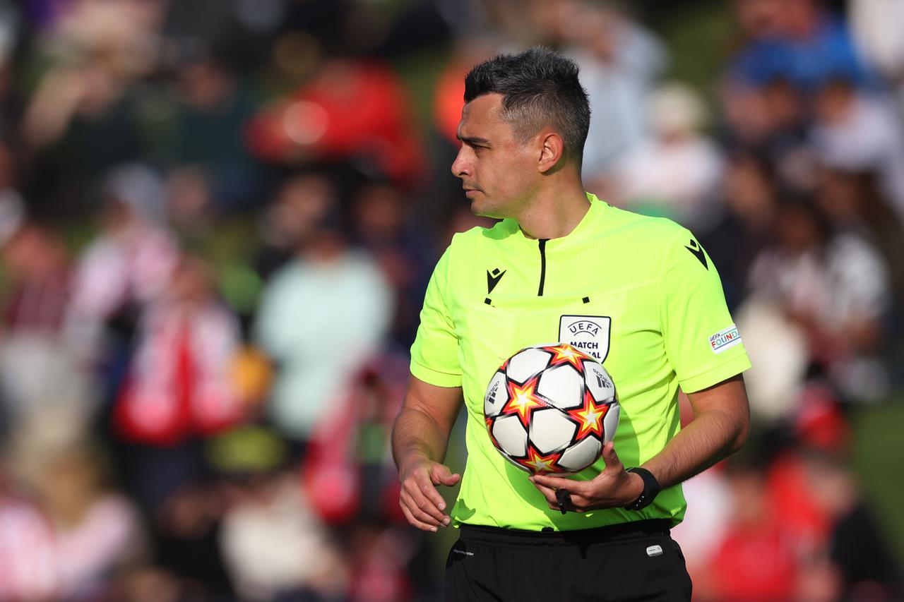 Atletico Madrid U19 v Salzburg U19 - UEFA Youth League - Semi Final - Colovray Sports Centre