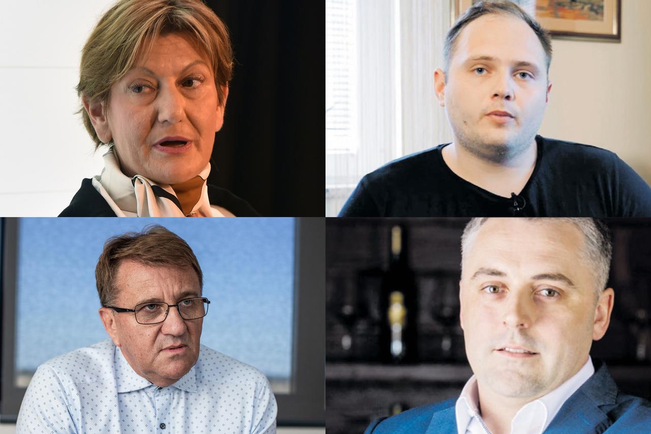 Martina Dalić, Dejan Bačani, Mirko Ervačić, Slaven Ružić