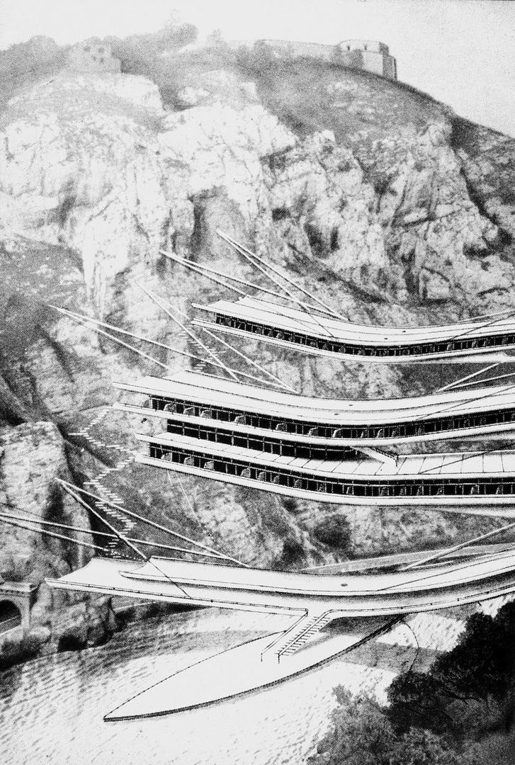 Ovako je Juraj Neidhardt zamišljao viseće mostove iznad sarajevske rijeke Miljacke