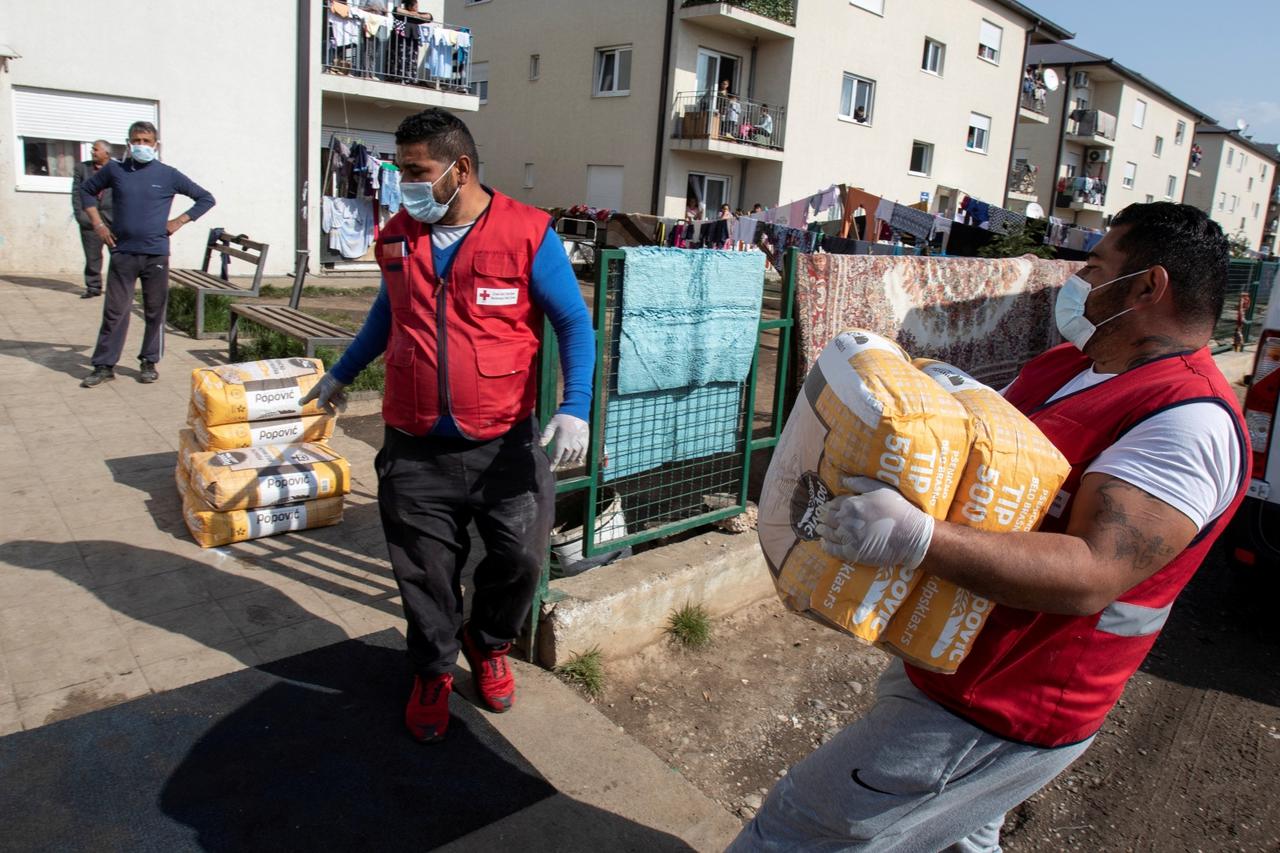 FILE PHOTO: The coronavirus disease (COVID-19) outbreak, in Podgorica