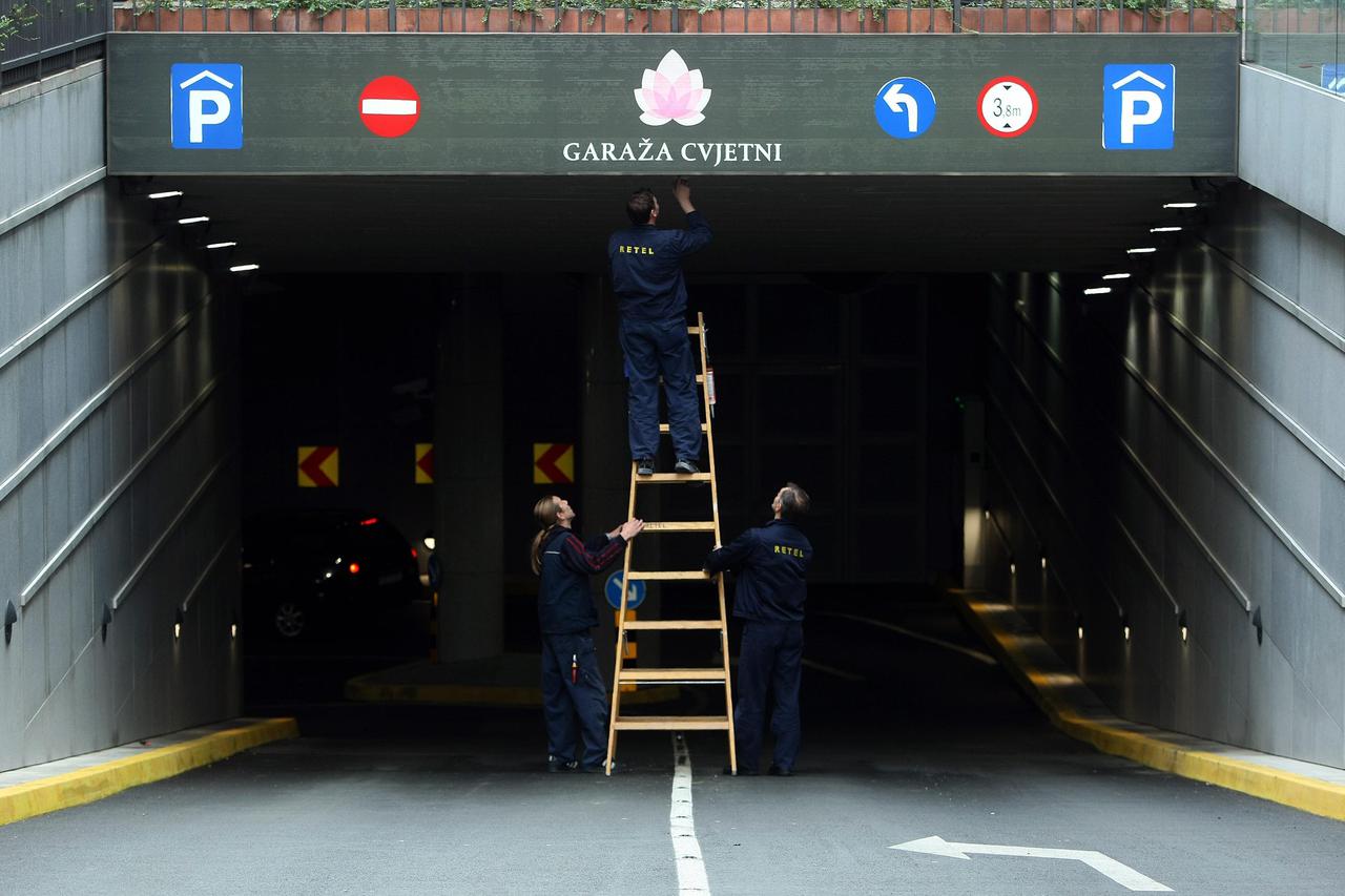 garaža cvjetni