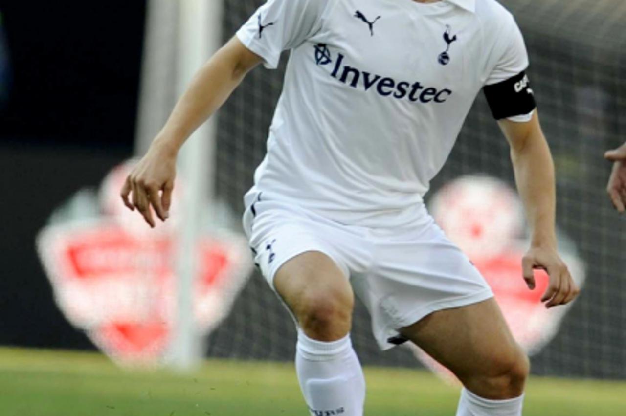 'Luka Modric of Tottenham Hotspur controls the ball during the 2011 Vodacom Challenge final match between Orlando Pirates and Tottenham Hotspur at the Coca Cola Stadium on July 23, 2011 in Johannesbur