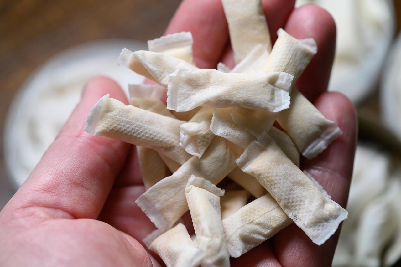 Tobacco-free nicotine pouches