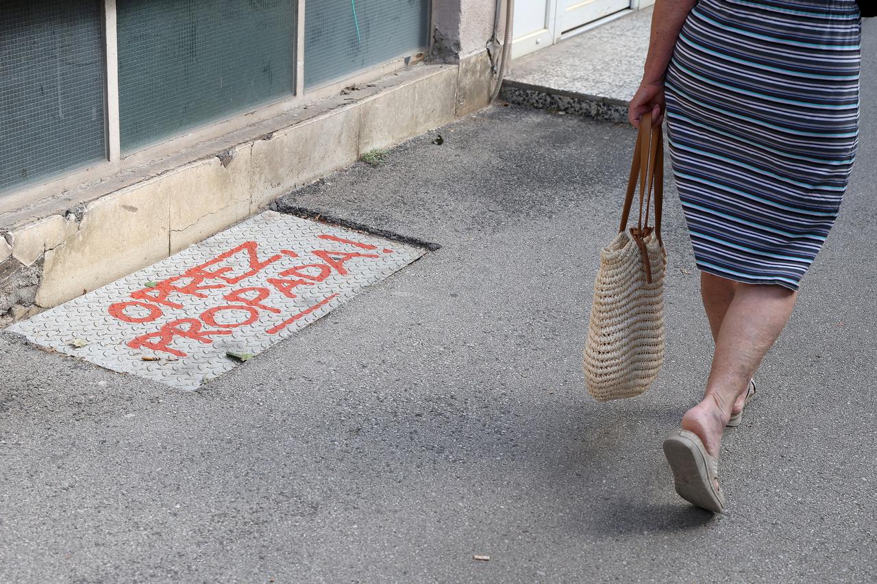 Zagreb: Opasni šaht u Boškovićevoj