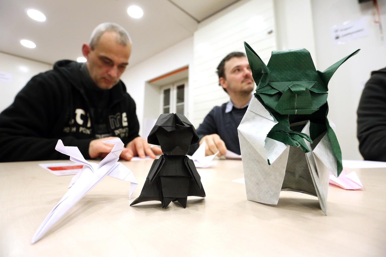 Zagreb: Origami radionica izrade likova iz Zvjezdanih ratova