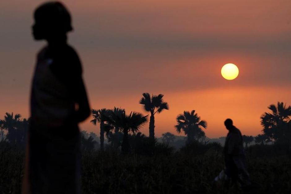 South Sudan A woman waits to be registered prior to a food distribution carried out by the United Nations World 