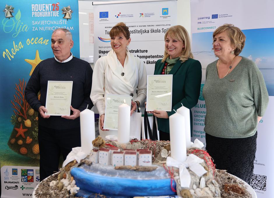 Split: Paljenje prve svijeće na Gastro adventu