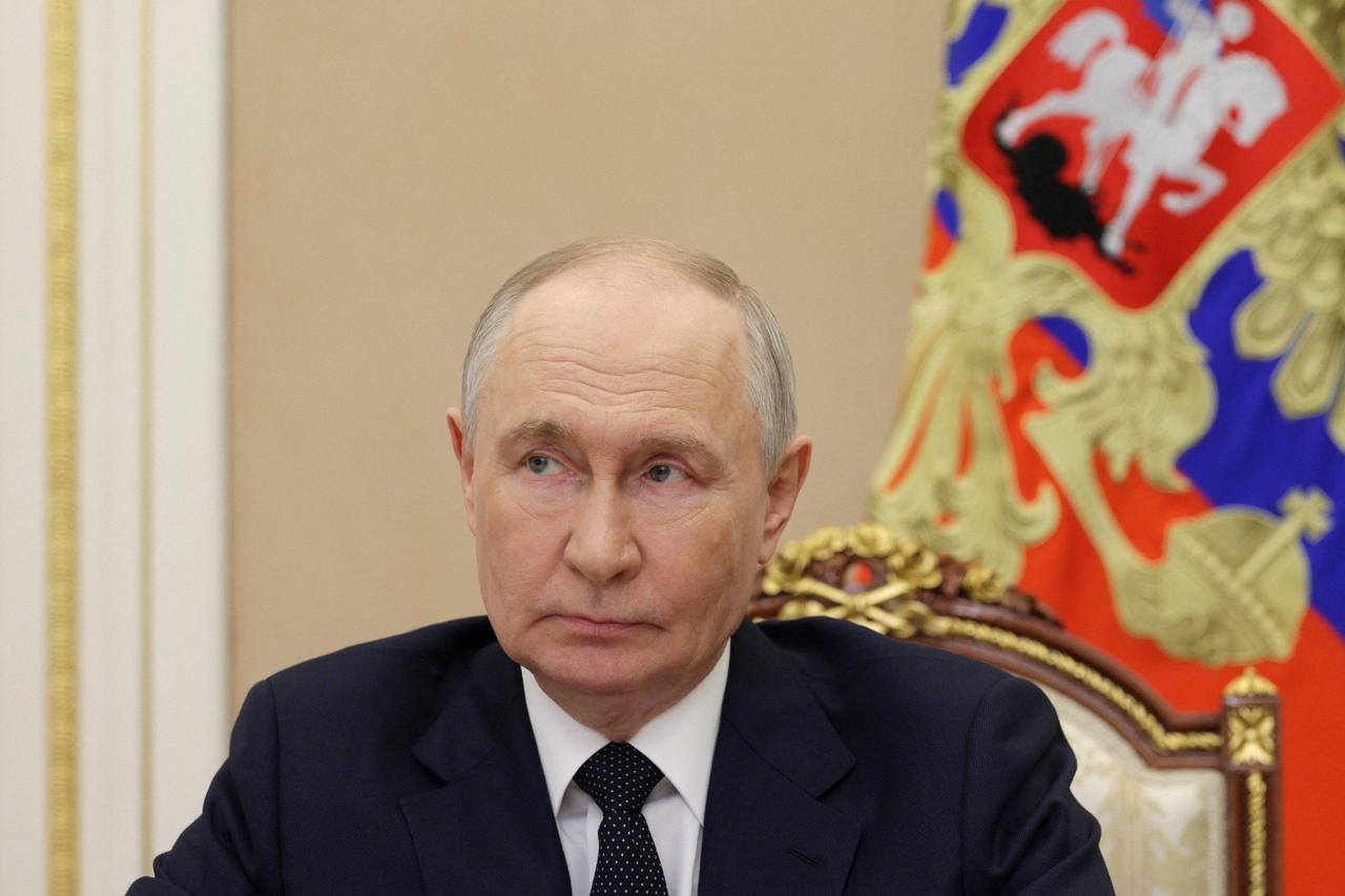 Russian President Putin chairs Security Council meeting in Moscow
