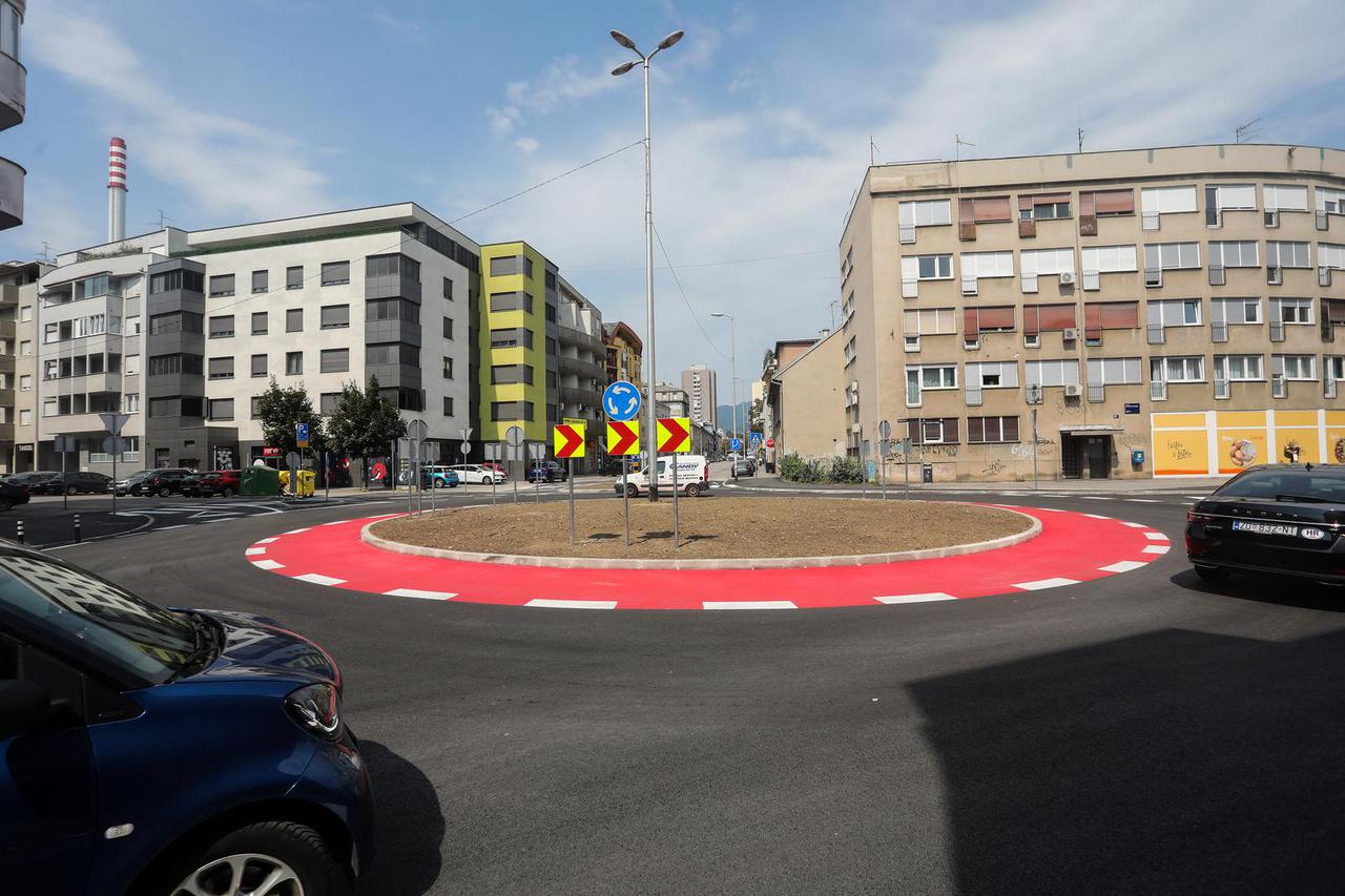 Zagreb: Dvostruki kružni tok na Novoj cesti 